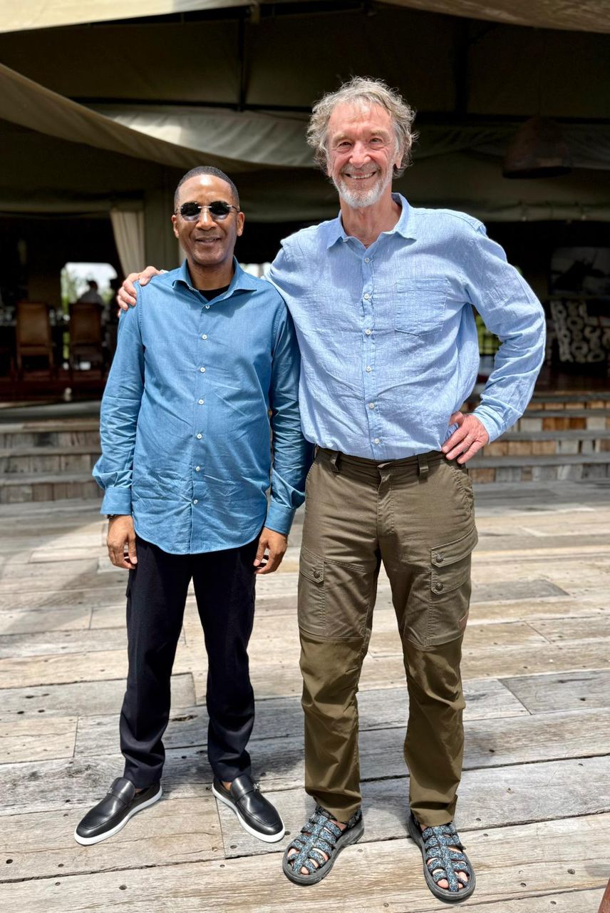 Meeting of Minds in Maun: President Boko and Sir Jim Ratcliffe Talk Industry, Football, and Botswana’s Future