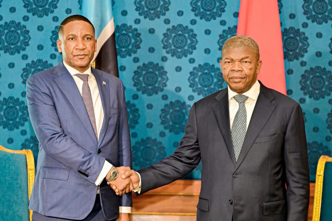 Botswana and Angola Strengthen Ties with Focus on Trade and Natural Diamond Defense