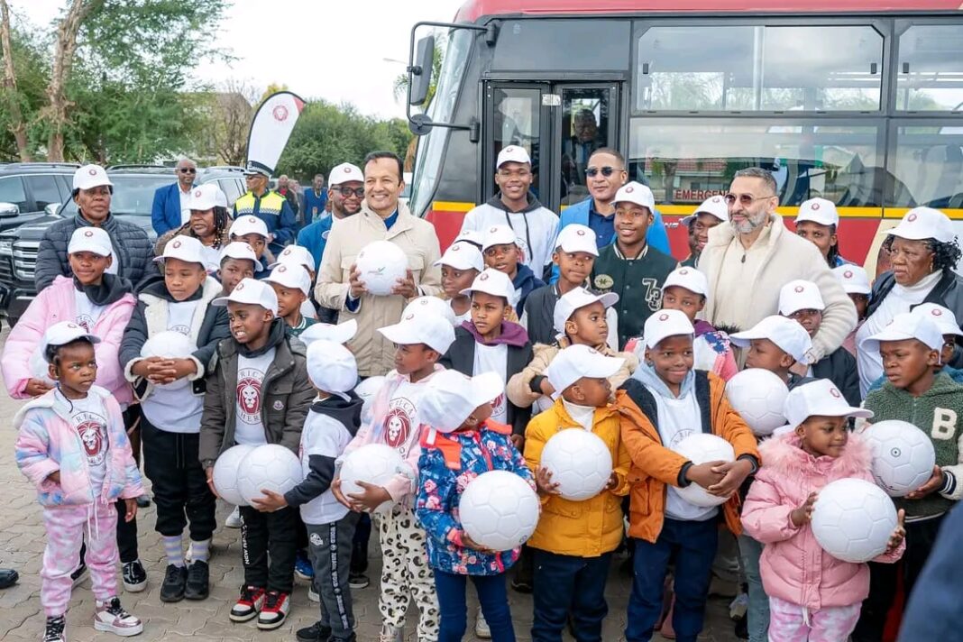 Moti Group Hails distribution of 6,000 soccer balls across Botswana